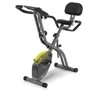 Folding Exercise Bike with 16-Level Magnetic Resistance Upright & Recumbent 2-in-1 Design Foldable Home Workout Bike with APP Connectivity for Tracking & Training Compact Stationary Fitness Bike