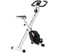 Folding Exercise Bike with Heart-Rate Sensor for Home Use