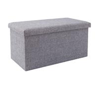 Folding Fabric Storage Ottoman Collapsible Storage