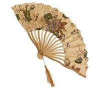 Folding Fan - 36x20cmChinese Style Cooling Supplies | Aesthetic Folding Hand Fans For Women | Elegant Vintage Retro Style For Event, Attendees, Carnivals, Music, Festivals, Travel, Dances