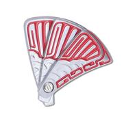 Folding Fan Slider Toy - Portable Mini Handheld Fan, Stress Relief & ADHD Anxiety Aid, Ergonomic One-Hand Use, Stainless Steel, Includes Storage Bag