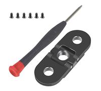 Folding Fingers Compatible with Gopro Hero 13 Hero 12 Hero 11 Hero 10 Hero 9 Hero 8 Black Max, Replacement Adapter Mount with 1/4 Tripod Connector Port