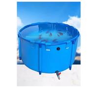 Folding Fish Pond with Drain Valve for Aquaculture and Ornamental Swimming Pool