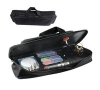 Folding Fishing Rod Case | Fishing Tackle Storage Bags - Fishing Reel Tackle Storage Travel Bags, Convenient Fishing Tackle Storage Bags, Multi-Pocket Carrying Fishing Case, A, Refer to description,