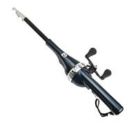 Folding Fishing Rod - Foldable Travel Portable Double Rocker Design | Sturdy and Lightweight Construction for Outdoor, Compact Pocket Size, Ideal for Travel, The C