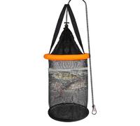 Folding Fishing Trap | Foldinig Live Caught Fish Basket - Multifunctional Live Caught Organizer Cage for Men Friends Family Husband Grandfather Son Daughter Neighbor Uncle Boyfriend
