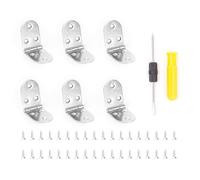 Folding Flip Top Hinge, 180° Zinc Alloy, Flip Hinges Round Edge
