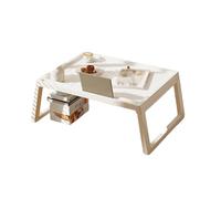 Folding Floor Table, Japanese Floor Table for Sitting on the Floor, Foldable Coffee Table, No Assembly Low Desk for Living Room, Bedroom, or Home Office