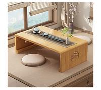 Folding Floor Table - Stylish Coffee Table for Living Room, Dining Room & Tea Time - Versatile & Functional Furniture