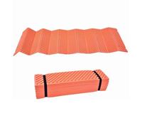 Folding Foam Camping Mat, Ultralight Outdoor Mats Beach Tent Sleeping Pad Foldable Closed Cell Mattress Soft Pads for Adults Waterproof Backpacking Hiking (Orange)