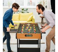 Folding Foosball Gaming Table Mini Football Soccer Table for Family Fun Kids Toy