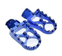 Folding Foot Rest Motorcycle Foot Pegs FootRest Footpegs Rests Pedals For TE 300 FE 250 350 450 501 TC 65 85 2014-2016(Blue)