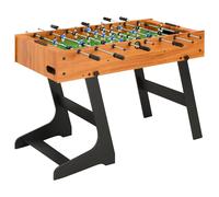 Folding Football Table Game Table Soccer Player Family Multi Colours vidaXL