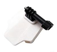 Folding For Bike Camera Mount, Resin Action Camera Adapter for Front Rack, Compatible with, Holds Style & For Insta360 Cameras, Lightweight(White)