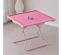 Folding G Table for 4 Players, Space Saving Poker Domino Board, Portable Collapsible Card Table with Sturdy Legs for Indoor Family Entertainment