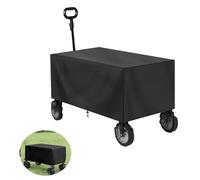 Folding Garden Cart Cover - Waterproof, Dustproof Oxford Cloth Protective Cover for Festival Wagon, Cart (97x61x56cm)