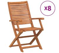Folding Garden Chairs Outdoor Chair Dining Chair Solid Wood Acacia vidaXL