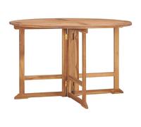 Folding Garden Dining Table Outdoor Table Coffee Table Solid Wood Teak vidaXL