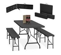 Relaxdays 3-Piece Folding Beer Tent Set
