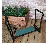 Folding Garden / Gardening Padded Kneeler and Seat Samuel Alexander Green One Size