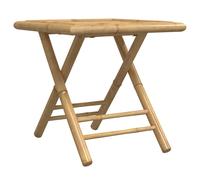 vidaXL Folding Garden Table 45x45x45 cm Bamboo