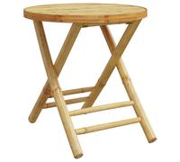 (55 x 55 75 cm) vidaXL Folding Garden Table Foldable Outdoor Table Patio Dining Table Bamboo