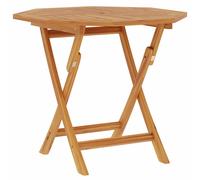 Folding Garden Table Outdoor Table Patio Dining Table Solid Teak Wood vidaXL