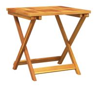 (50 x 50 x 50 cm) vidaXL Folding Garden Table Outdoor Table Patio Dining Table Solid Wood Acacia