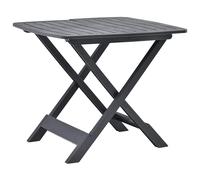 Folding Garden Table Outdoor Table Patio Picnic Dining Table Plastic vidaXL
