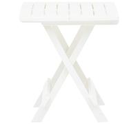Folding Garden Table Outdoor Table Patio Picnic Dining Table Plastic vidaXL