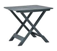 Folding Garden Table Outdoor Table Patio Picnic Dining Table Plastic vidaXL