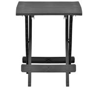 vidaXL Folding Garden Table Anthracite 45x43x50 cm Plastic