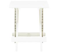 Folding Garden Table Outdoor Table Patio Picnic Dining Table Plastic vidaXL