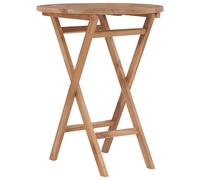Folding Garden Table Outdoor Table Patio Picnic Table Solid Teak Wood vidaXL