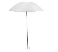 Folding Garden Umbrella, Plant Umbrella for Outdoor Use, 150 x 120 cm Large Parasols with Adjustable Tilt, Waterproof Fabric Cover, Shade Umbrella with Sturdy Pole, Patio Umbrellas, beige, Siehe