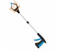 Folding Grab Tool - Reaching Claw Picker, Lightweight Extension Arm | Gripper For Lifting Objects From Floor Shelf Cabinet, Reusable Long Handle Tool For Seniors, Eco-Safe Household Assistant For Outd