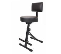 Folding Guitar Stool Guitar Seat Round Stool Musician Stool Foldable Guitar Chair Drum Chair for Pipa Electronic Piano Studio