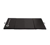 Folding gymnastics mattress black 2400x1200x50mm HMS MGS01