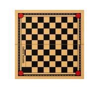 Folding Hand Crafted Wooden Chess Set 37.5cm Vintage Style Chess Board with Foldable Secure Storage, Exquisite Hand Carved Pieces, Portable Travel Game, for Adults & Kids