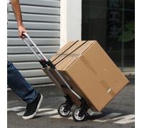 Folding Hand Truck Barrow Cart Trolley Portable Multi-Function 2 Wheels 90Kg