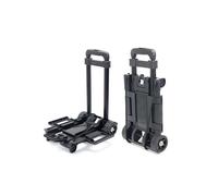 Folding Hand Truck Compact and Portable Dolly with Wheels Enhanced Load Capacity for Home and Outdoor Use Lightweight and Space-Saving Design (2 Wheels Iron Frame)