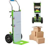 Folding Hand Truck, Heavy Duty Adjustable Trolley, Lightweight Industrial Sack Barrow for Lifting and Moving Luggage, Ideal for Travel and Office Use