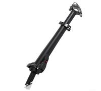 Folding Handlebar Stem 28 6mm for Electric Bikes Customizable Height for All Riders (A Black)