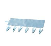 Folding Hangers For Travel,Foldable Travel Clothes Hanger | Fabric Hangers With 6 Clips, Accessories For Suitcases