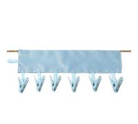 Folding Hangers for Traveling 6 Clips Fabric Draping Traveling Accessories
