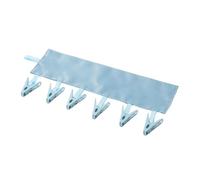 Folding Hangers for Traveling 6 Clips Fabric Space Saving Portable Compact
