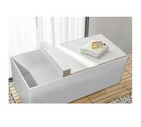 Folding Heat-Resistant Bathtub Cover 1cm Thick Dust-Proof Storage Lid 120x70cm Tray for Bath Supports 10kg Versatile Bathroom Accessory