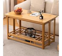 Folding Heated Coffee Table with Built-in Heater for Living Room and Bedroom Use