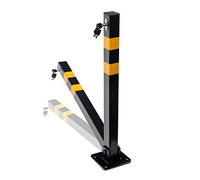 FOLDING HEAVY DUTY PARKING POST - WITH KEYS AND BOLTS