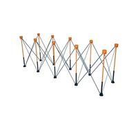 Folding Heavy Duty Sawhorse,Portable Workbench/Work Station,Collapsible Work Bench with 500kg Capacity,for Woodworking(212.5x57.6x76.2cm)